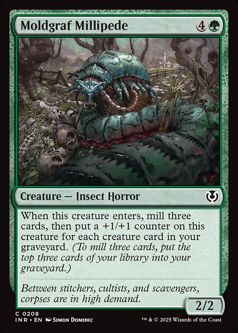 Moldgraf Millipede – Innistrad Remastered (INR-208) Magic: The Gathering card