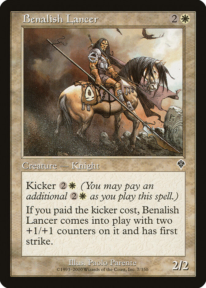 Benalish Lancer - Invasion (Common) [INV-7]