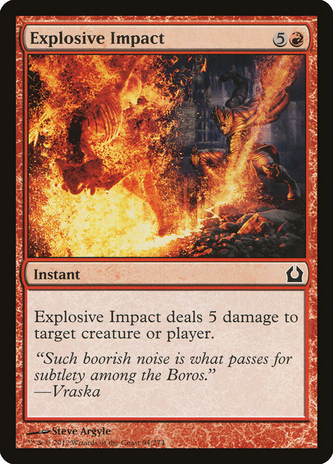 Explosive Impact - Return to Ravnica (Common) [RTR-94]