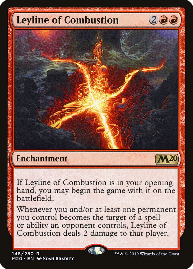 Leyline of Combustion - Core 2020 (Rare) [M20-148]
