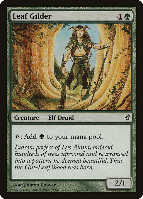 Leaf Gilder – Lorwyn (LRW-227) Magic: The Gathering card Imagen principal del producto