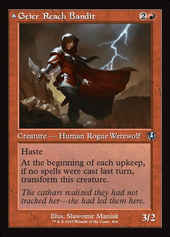 Magic-kaart Geier Reach Bandit // Vildin-Pack Alpha INR-464 uit Innistrad Remastered (Uncommon)