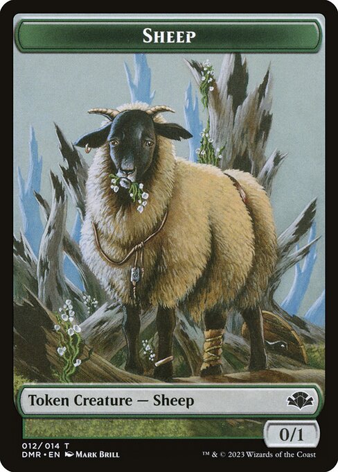 Sheep – Dominaria Remastered Tokens (TDMR-12) Magic: The Gathering card | LC-REM-20260804-15374370996556-3acb4442-e7e5-482b-9ce8-f1af8069114e