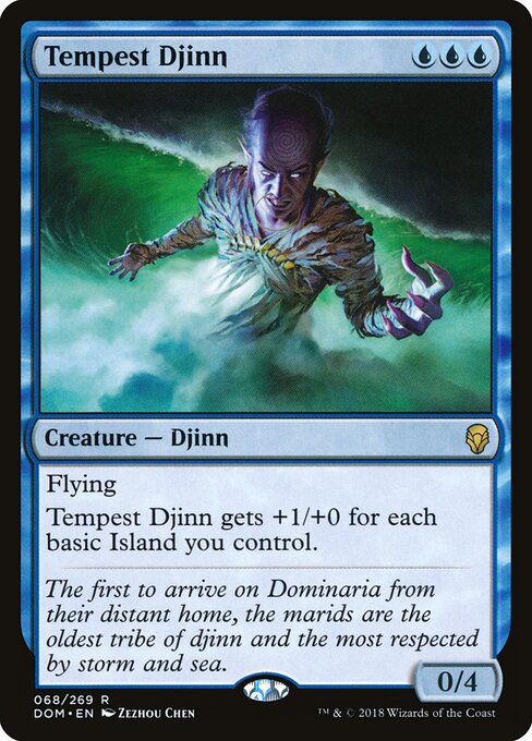 Tempest Djinn – Dominaria (DOM-68) Magic: The Gathering card | LC-REM-20260804-15369845014860-3acc883b-3aea-4d0b-ae0f-00d4a08c47c1
