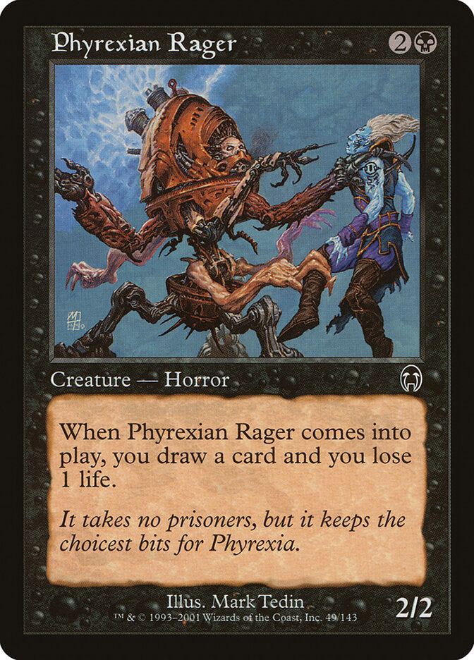 Phyrexian Rager - Apocalypse (Common) [APC-49]