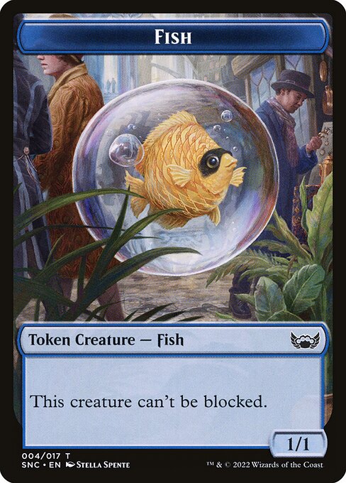 Fish – Streets of New Capenna Tokens (TSNC-4) Magic: The Gathering card | LC-REM-20260804-15353008062796-3b2e726b-f124-43f7-87e4-bb06bbe8e3d7 Imagen principal del producto