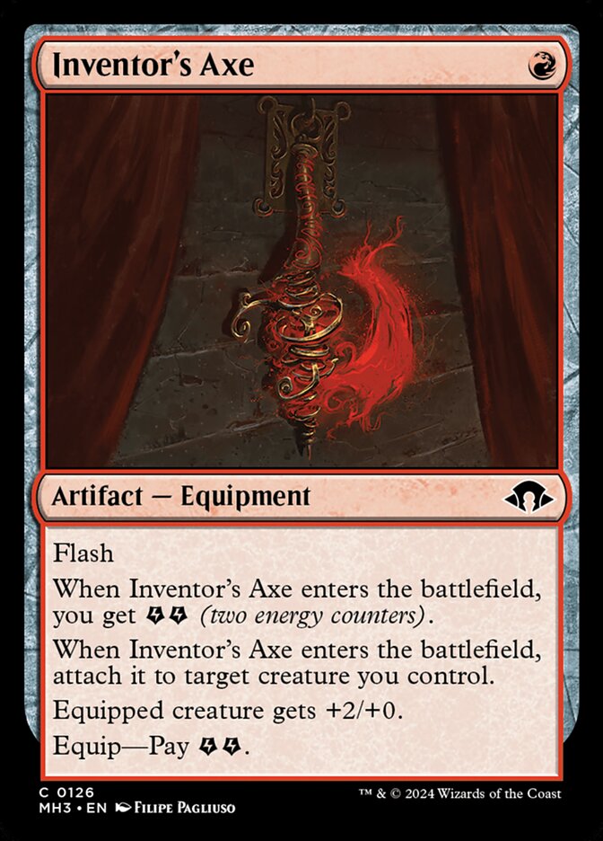 Inventor's Axe - Modern Horizons 3 (Common) [MH3-126]