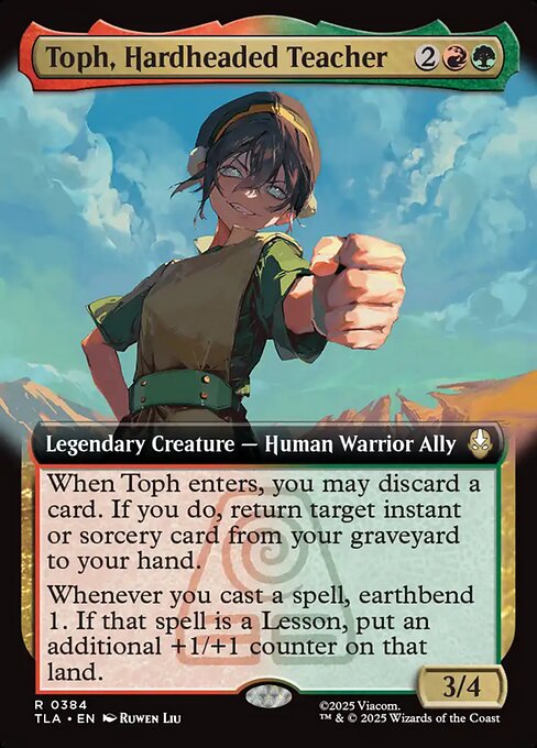Toph, Hardheaded Teacher – Avatar: The Last Airbender (TLA-384) Magic: The Gathering card | LC-REM-20260804-15573205614924-3b36026b-15fb-4eeb-9cb3-266f295e4375 Hoofdafbeelding