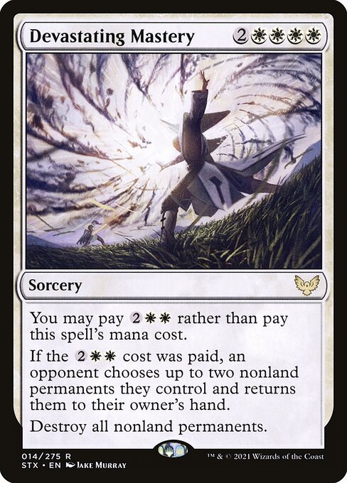 Devastating Mastery – Strixhaven: School of Mages (STX-14) Magic: The Gathering card | LC-REM-20260804-15369930375500-3b6be019-29b9-4c81-9899-aefeaf9cc977 Hauptbild
