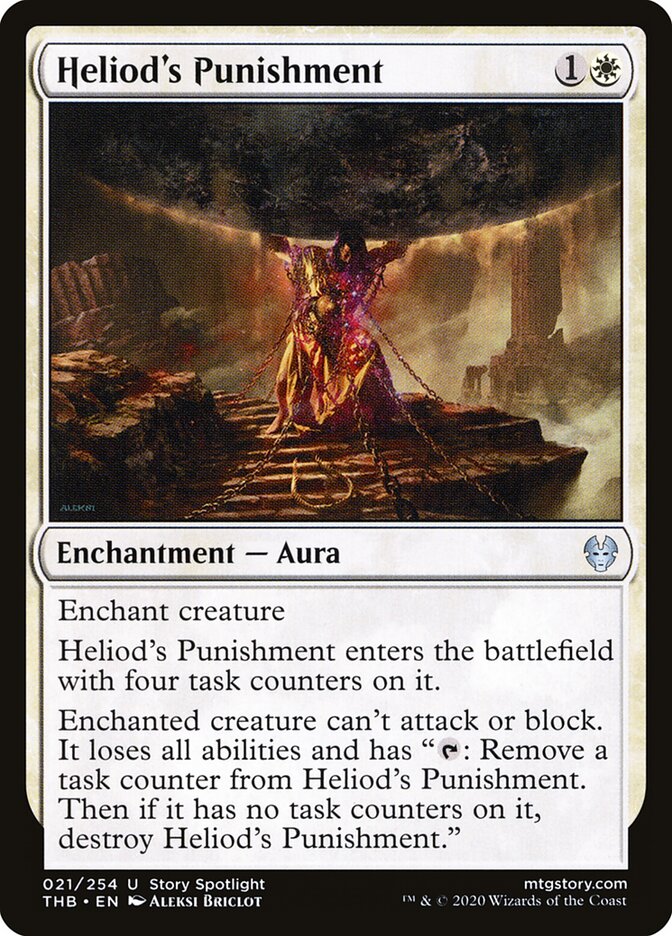 Heliod's Punishment - Theros Beyond Death (Uncommon) [THB-21] Imagen principal del producto