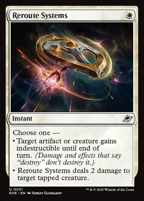 Reroute Systems – Edge of Eternities (EOE-31) Magic: The Gathering card | LC-REM-20260804-15523472441676-3bbdba38-2b99-4226-98e3-6d2580345d6d