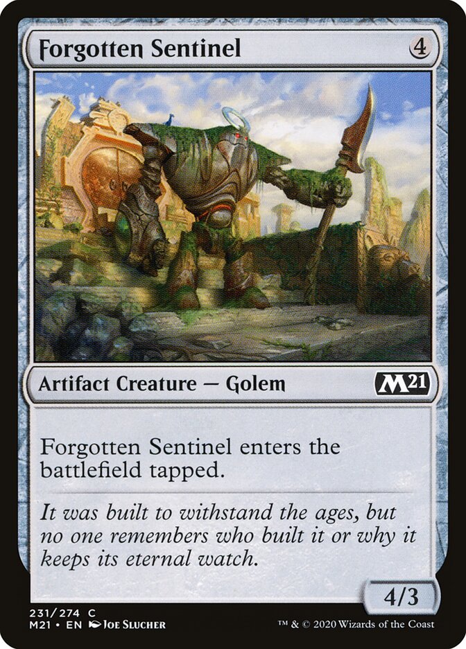 Forgotten Sentinel - Core 2021 (Common) [M21-231]