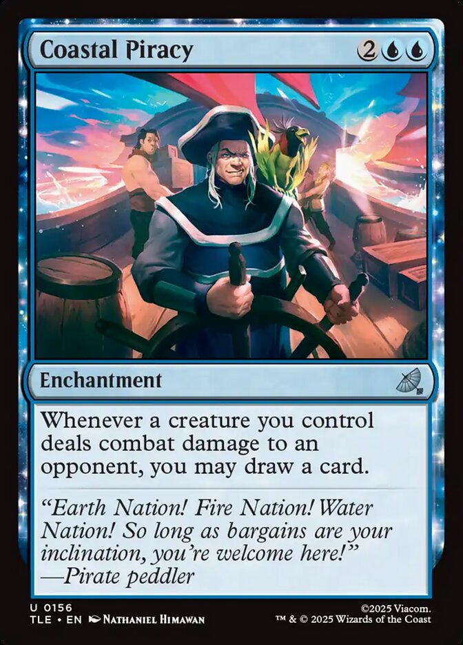 Magic-kaart Coastal Piracy TLE-156 uit Avatar: The Last Airbender Eternal (Uncommon)