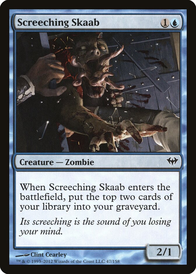 Screeching Skaab - Dark Ascension (Common) [DKA-47] Hauptbild