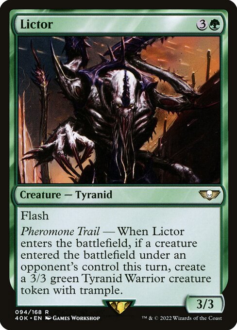 Lictor – Universes Beyond: Warhammer 40,000 (40K-94) Magic: The Gathering card