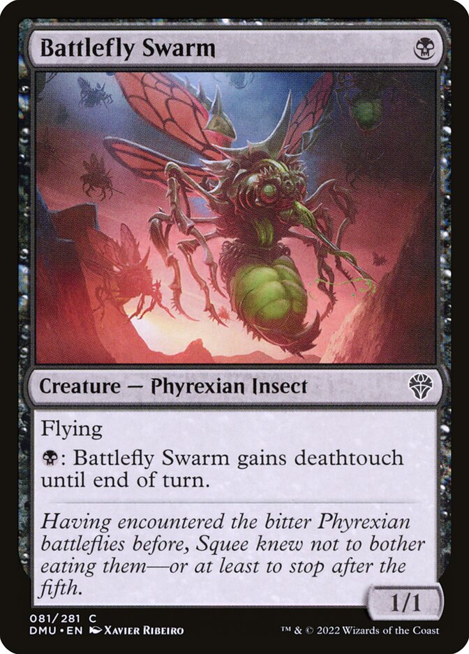 Battlefly Swarm - Dominaria United (Common) [DMU-81]