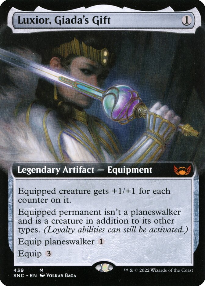 Magic-kaart Luxior, Giada's Gift XSNC-439 uit Streets of New Capenna: Extras (Mythic) Hoofdafbeelding