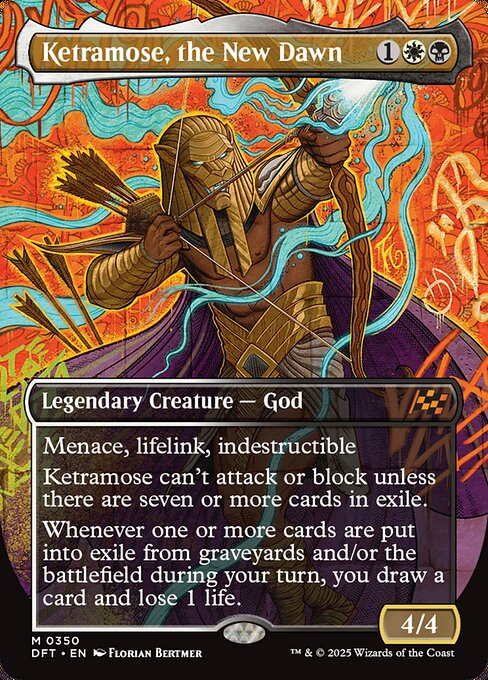 Ketramose, the New Dawn – Aetherdrift (DFT-350) Magic: The Gathering card | LC-REM-20260804-15339603329356-3c8a81bf-f63c-40ca-a4da-db68df3f3e1a
