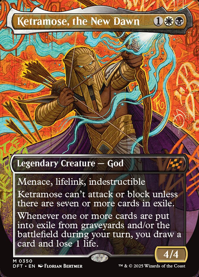 Magic-kaart Ketramose, the New Dawn DFT-350 uit Aetherdrift (Mythic)