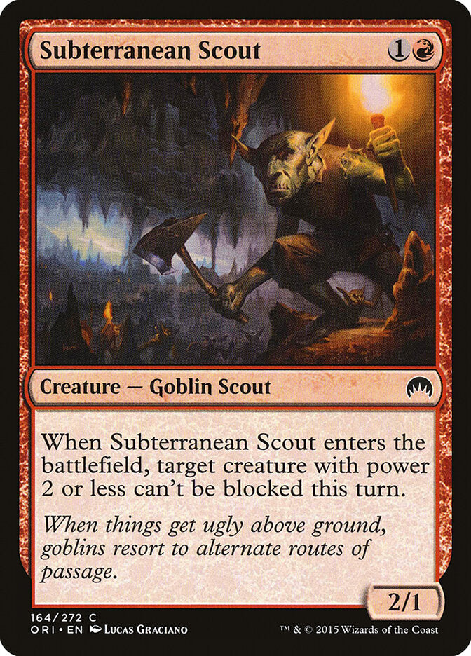 Subterranean Scout - Magic Origins (Common) [ORI-164]