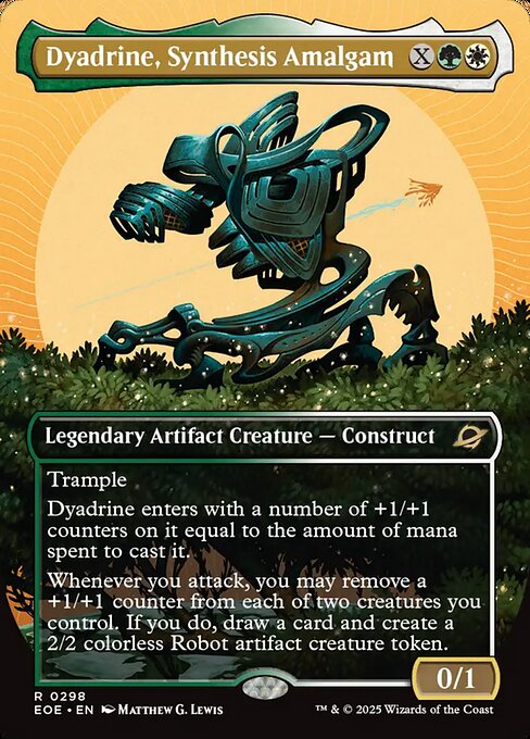 Dyadrine, Synthesis Amalgam – Edge of Eternities (EOE-298) Magic: The Gathering card | LC-REM-20260804-15523470967116-3cba1ffa-9b43-41f9-a5ea-57cd48013c1c