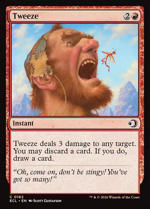 Tweeze – Lorwyn Eclipsed (ECL-162) Magic: The Gathering card | LC-REM-20260804-15544010670412-3ceab0e6-1bb8-487d-ab4b-2da8457b970a Main image