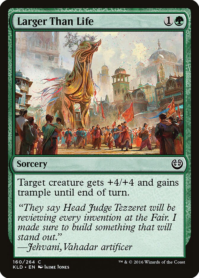 Larger Than Life - Kaladesh (Common) [KLD-160] Hoofdafbeelding