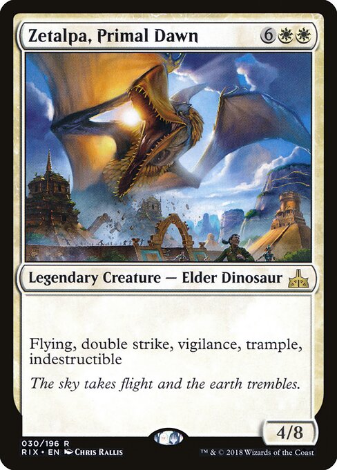 Zetalpa, Primal Dawn – Rivals of Ixalan (RIX-30) Magic: The Gathering card | LC-REM-20260804-15151244050764-3d10560f-199d-4d04-b573-90024f8aecc4