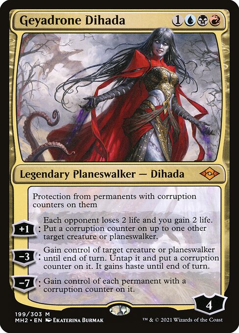 Geyadrone Dihada – Modern Horizons 2 (MH2-199) Magic: The Gathering card