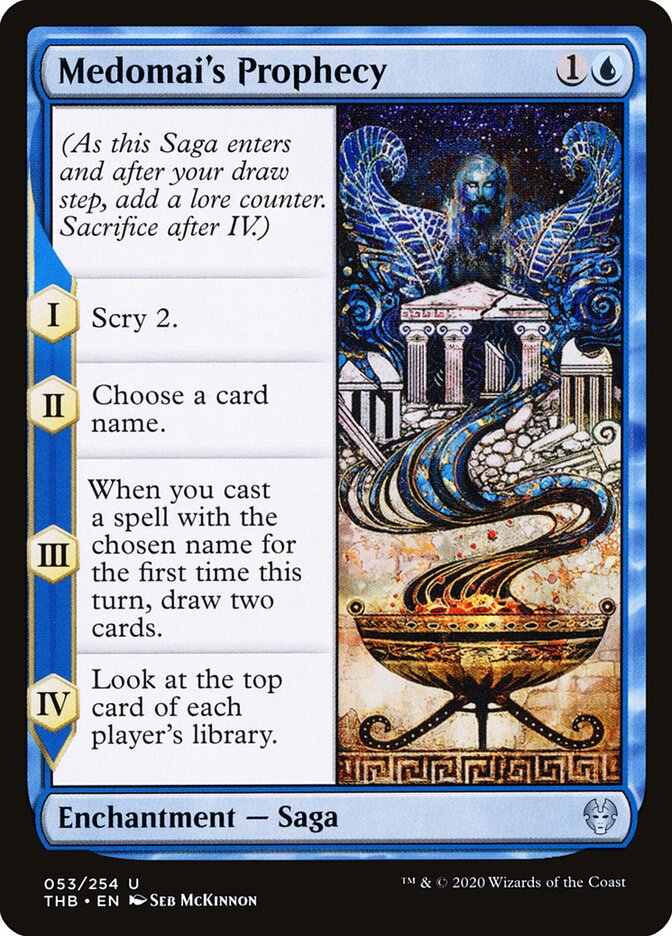 Medomai's Prophecy - Theros Beyond Death (Uncommon) [THB-53]
