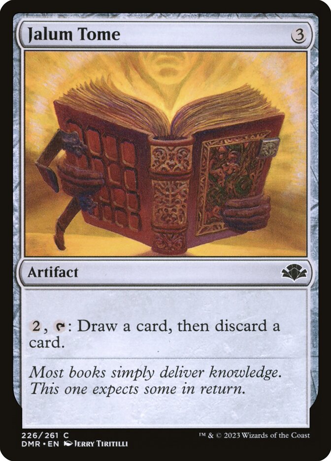 Jalum Tome - Dominaria Remastered (Common) [DMR-226]