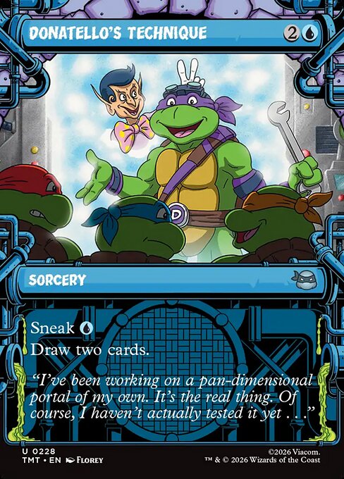 Donatello's Technique – Teenage Mutant Ninja Turtles (TMT-228) Magic: The Gathering card | LC-REM-20260804-15631625716044-3d3d0a9a-3bde-451f-9d5a-af6c2a393953 Hoofdafbeelding