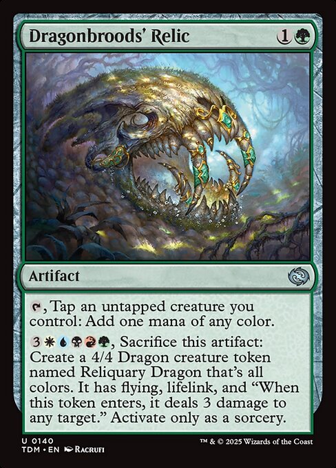 Dragonbroods' Relic – Tarkir: Dragonstorm (TDM-140) Magic: The Gathering card | LC-REM-20260804-15401857515852-3d634087-77ba-4543-aa7a-8a3774d69cd7