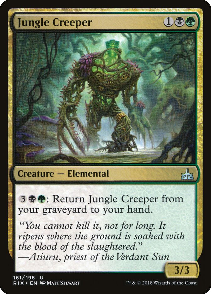 Jungle Creeper - Rivals of Ixalan (Uncommon) [RIX-161]