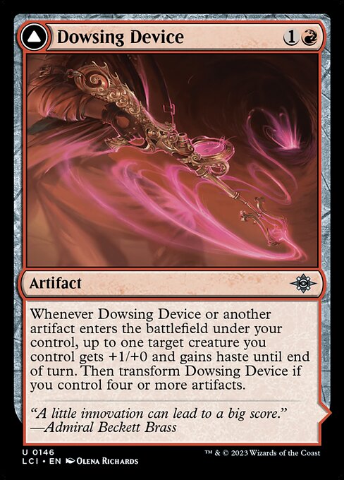 Dowsing Device // Geode Grotto – The Lost Caverns of Ixalan (LCI-146) Magic: The Gathering card | LC-REM-20260804-15393139851596-3d715e9f-223d-462e-8ce3-eebbaf1cd021