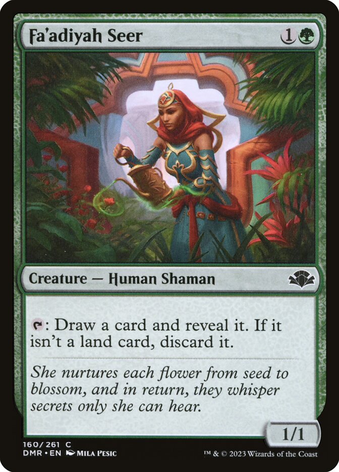 Fa'adiyah Seer - Dominaria Remastered (Common) [DMR-160]