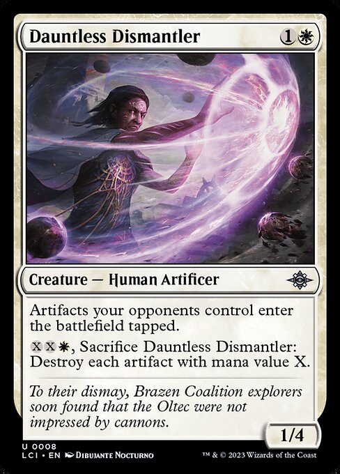 Dauntless Dismantler – The Lost Caverns of Ixalan (LCI-8) Magic: The Gathering card Main image