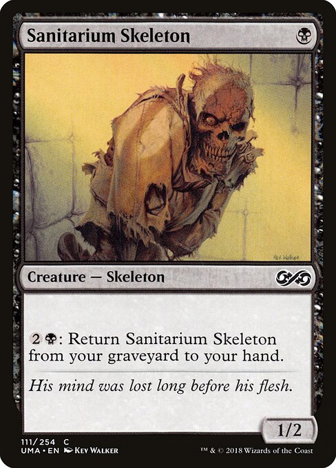 Sanitarium Skeleton – Ultimate Masters (UMA-111) Magic: The Gathering card | LC-REM-20260804-15610411450700-3d79c616-32d7-4d20-8dd8-8f56f5c04a0a Main image