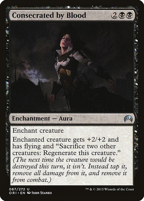 Consecrated by Blood – Magic Origins (ORI-87) Magic: The Gathering card | LC-REM-20260804-15696799433036-3d896df9-f897-4786-b1a1-d2375e81c9ef