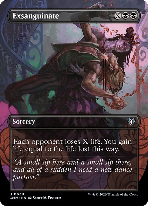 Exsanguinate – Commander Masters (CMM-638) Magic: The Gathering card | LC-REM-20260804-15151347925324-3d9bb677-6b9a-4ccf-accc-b1a91be85b70