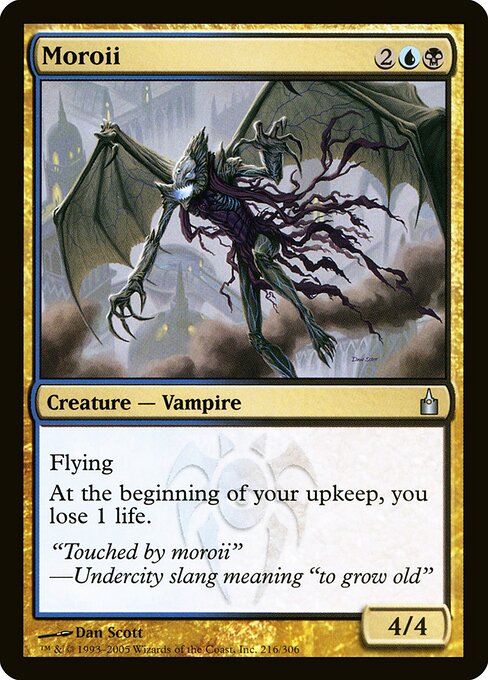 Moroii – Ravnica: City of Guilds (RAV-216) Magic: The Gathering card | LC-REM-20260804-15369930670412-3de9ce70-67d1-4007-94ed-4545867e90c8