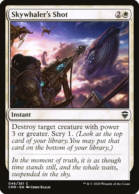Skywhaler's Shot – Commander Legends (CMR-46) Magic: The Gathering card