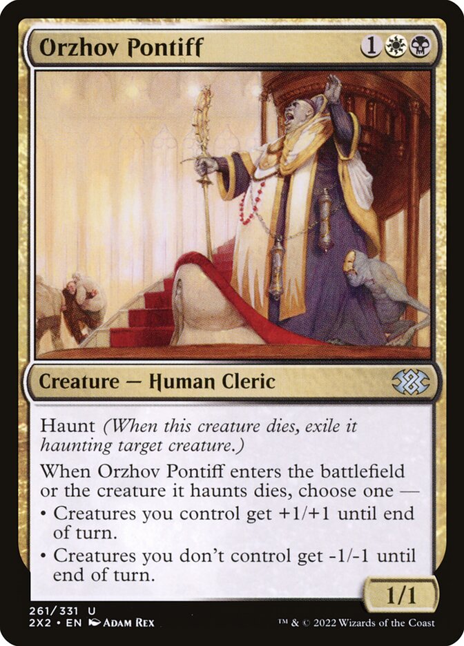 Orzhov Pontiff - Double Masters 2022 (Uncommon) [2X2-261]