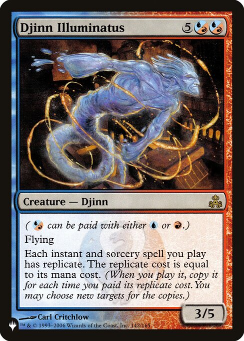 Djinn Illuminatus – The List (PLST-GPT-142) Magic: The Gathering card | LC-REM-20260804-15151853764940-3e39a2b4-fa70-4572-8480-533bdbf6293a Main image