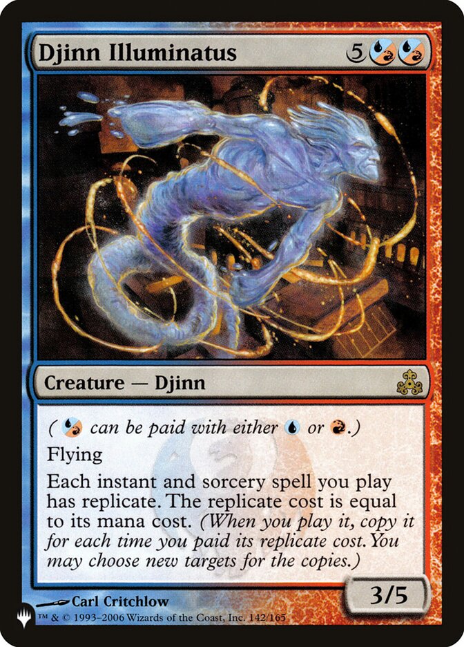 Magic-kaart Djinn Illuminatus PLST-GPT-142 uit The List (Rare)