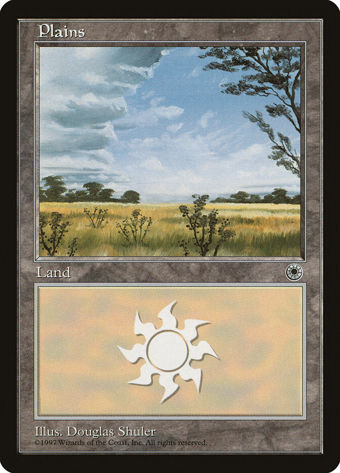 Magic-kaart Plains POR-199 uit Portal (Land) Imagen principal del producto
