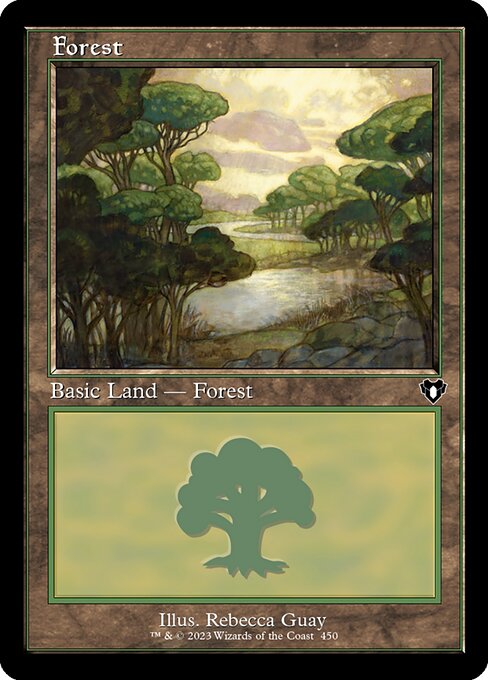 Forest – Commander Masters (CMM-450) Magic: The Gathering card | LC-REM-20260804-15151357559116-3e574ee5-d33d-4054-9884-fdb5fe9d73bd