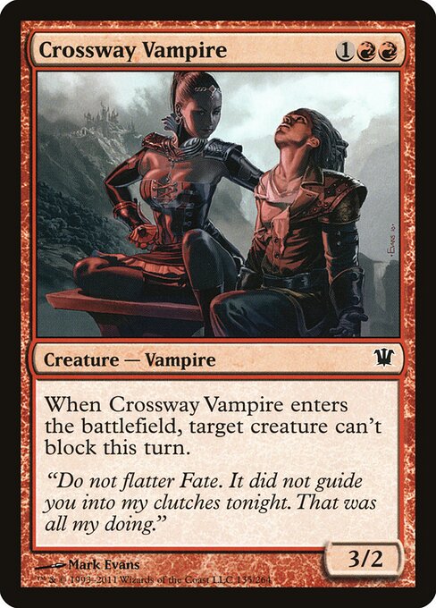 Crossway Vampire – Innistrad (ISD-135) Magic: The Gathering card