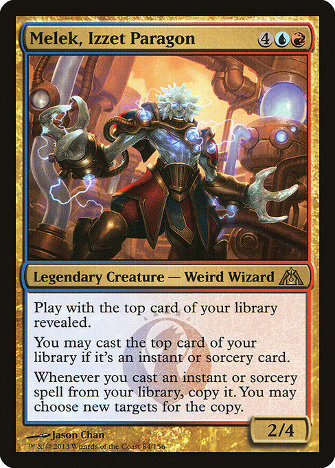 Melek, Izzet Paragon – Dragon's Maze (DGM-84) Magic: The Gathering card