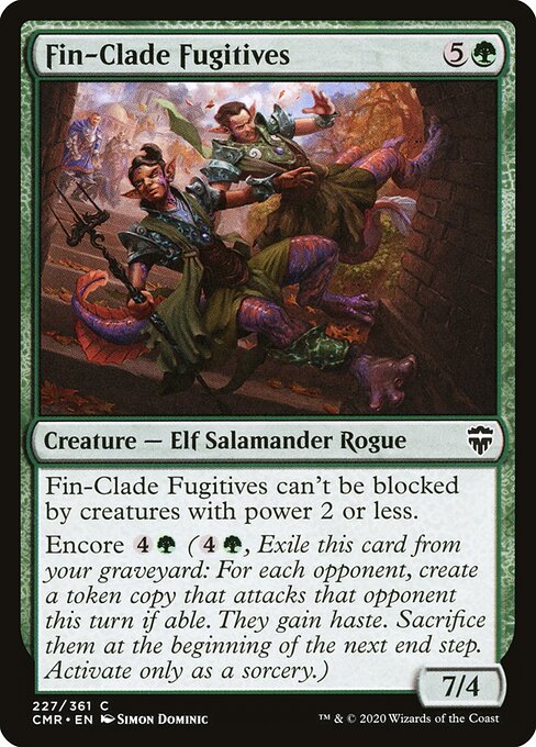 Fin-Clade Fugitives – Commander Legends (CMR-227) Magic: The Gathering card